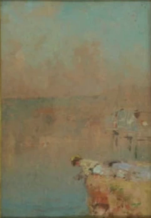 Sullo scoglio - Galleria d’Arte Moderna, Milano
